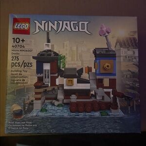 LEGO Ninjago Micro Ninjago Docks Lego Set 40704 New VIP